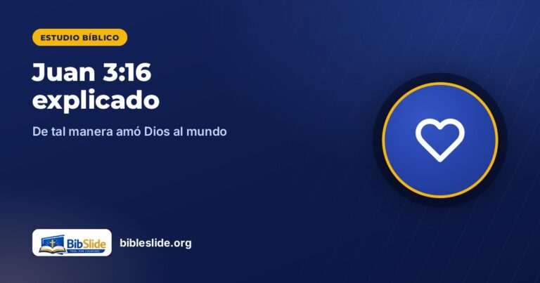 Juan 3:16 explicado: un breve estudio bíblico sobre el amor de Dios