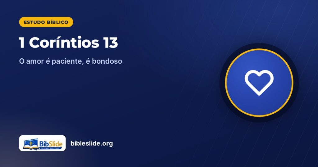 1 Coríntios 13 — BibleSlide